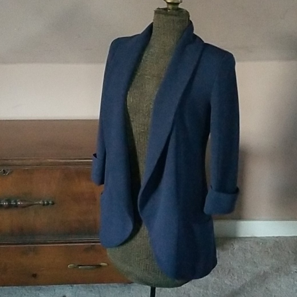 Navy blue blazer